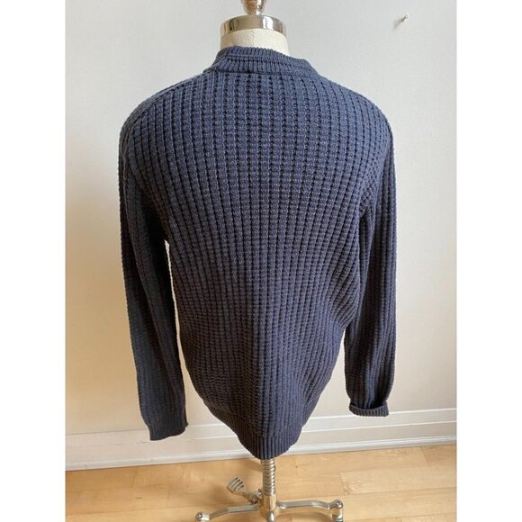 Selected Homme BNWOT knit sweater "Atlas" navy blue sz 2XLarge New - Picture 4 of 8